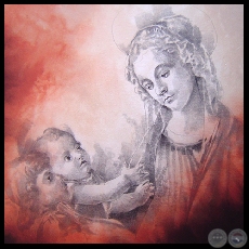 MATERNIDAD, 2008 - Acrílicos de FÉLIX TORANZOS
